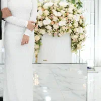 لباس مجلسی سفید