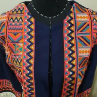 مانتو سوزن دوزی هندی|لباس|مبارکه, |دیوار