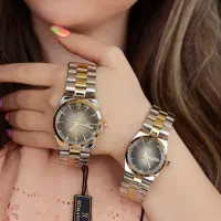 ساعت ست کلاسیک موتور ژاپن صفحه ساده5666