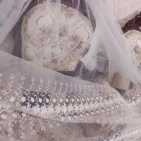 پرده تور خامه دوری نوتو|پرده، رانر، رومیزی|مشهد, موسوی قوچانی|دیوار