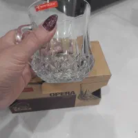 استکان وشربتخوری 12عددتازه خریداری شده