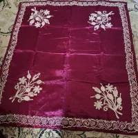 رومیزی مخمل قدیمی
