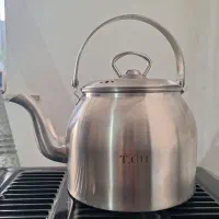 کتری استیل درجه یک کف چدن