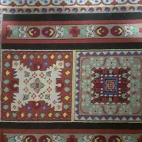 فرش گلیم  ۲متری|فرش|باقرشهر, |دیوار