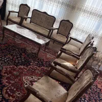 ۲سرویس مبلمان ۸و۹ نفره|مبلمان خانگی و میز عسلی|تبریز, |دیوار