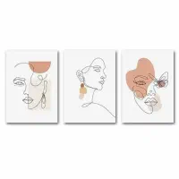 انواع تابلوهای لاین آرت مینیمال|تابلو، نقاشی، عکس|تهران, شهران شمالی|دیوار