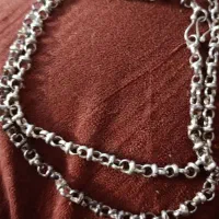 زنجیر نقره دزفولی.چهل نه خونه خط زیبا . .|جواهرات|خمینیشهر, |دیوار