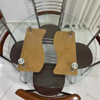 میز ناهارخوری ۴ نفره استیل درجه یک