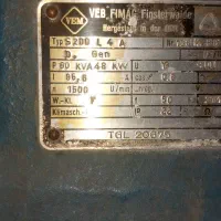 دیزل ژنراتور ۶۰kva چکسلواکی مارک veb FIMAG|ماشینآلات صنعتی|تهران, شهرک غرب|دیوار