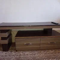 میز تلویزیون دو تیکه ام دی اف