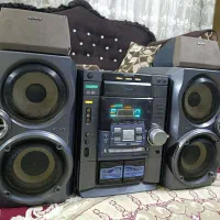 ضبط سونی 5تیکه فن دار باند سابدار بیس عالی خوش صدا|سیستم صوتی خانگی|تهران, آذری|دیوار