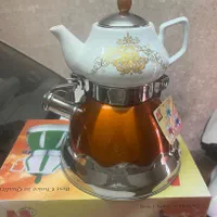 کتری قوری استیل زیر چُدن (سوتی)