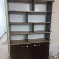 کتابخانه|کتابخانه، شلف، قفسه‌های دیواری|رشت, نامجو|دیوار