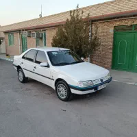 پژو 405سفید صدفی