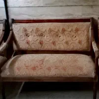 مبل نیم ست|مبلمان خانگی و میز عسلی|اصفهان, قلعه طبره|دیوار