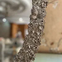 آیینه شعمدان آب نقره|آینه|مشهد, شهید فرامرز عباسی|دیوار