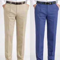 شلوار مردانه شیک و اسپرت + کمربند و کلاه