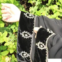 چادر مشکی عربی جده مچ مخمل یاسمین جواهردوزی|لباس|مشهد, سپاد|دیوار