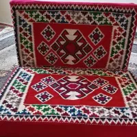 فروش یک جفت پشتی دستباف
