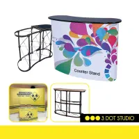 میز کانتر نمایشگاهی یک نفره و دو نفره