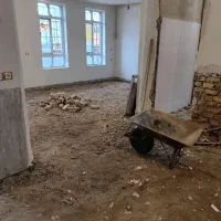 تخریب ساختمان کلی وجزعی تغیرات برداشتن کف وتیغه ها