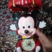چراغ مطالعه وساعت  درحد نو