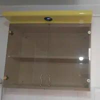 کابینت فلزی با کیفیت بهمراه هود|آب‌چکان و نظم‌دهنده ظروف|همدان, |دیوار