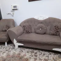 مبلمان ۷ نفره تمیز و سالم|مبلمان خانگی و میز عسلی|رشت, پل تالشان|دیوار