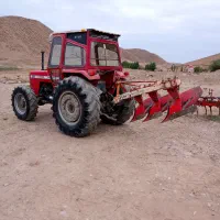 شخم زنی با تراکتور ۲۸۵جفت