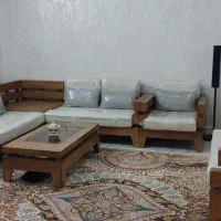 مبل ال ۸ نفره با میز ناهار خوری ۶ نفره