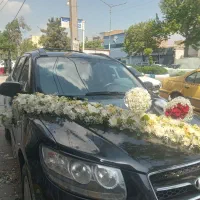 انواع گل آرایی ماشین عروس شیک لاکچری و کلاسیک