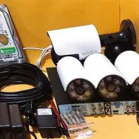 نظارت حرفه‌ای با ترکیب ۴ دوربین مداربسته ٪٪