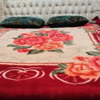 تخت خواب همراه آیینه بزرگ