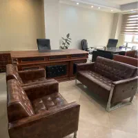 میزمدیرال‌ریاست/مبلمان چرم اجلاس انتظارکانترنور|دفتر کار|کرمانشاه, |دیوار