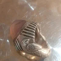 انگشتر فوق زیبا نقره ..با نگین لاکچری شب رو کهکشان