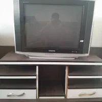 تلویزیون ۲۹ اینچ با میز تلویزیون|تلویزیون و پروژکتور|لنگرود, |دیوار