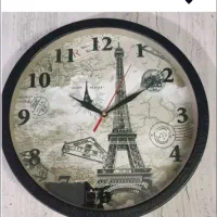 ساعت دیواری طرح روزنامه ای