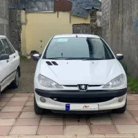 پژو 206 تیپ ۲ بدون رنگ مدل ۱۳۹۶