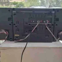 یک دستگاه ضبط پاناسونیک اصل  تا حد نو|سیستم صوتی خانگی|بروجرد, |دیوار