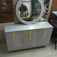 آینه کنسول میز تلویزیون ست نو آکبند|بوفه، ویترین، کنسول|سمنان, |دیوار