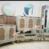 ست کامل چوبی طرح جدید بازار.|میز تلویزیون|تهران, شهید رجایی|دیوار