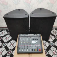 ارگ آمپلی باند اسپیکر بلندگو پاور میکسر دایناکورد