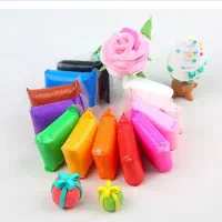 خمیر کلی ۱۲ رنگ قیمت عمده فقط ۴۵