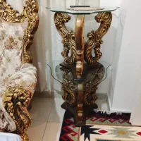 مبل 9 نفره سلطنتی به همراه جلومبلی عسلی|مبلمان خانگی و میز عسلی|اسلامشهر, شهرک سالور|دیوار