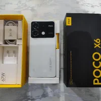 گوشی شیائومی Poco X6 5G *نو*نو*حافظهٔ 256 رام 12
