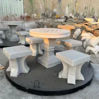 نیمکت و سطل زباله الاچیغ بتنی و سنگ مصنوعی و بتن|مصالح و تجهیزات ساختمان|تهران, صادقیه|دیوار