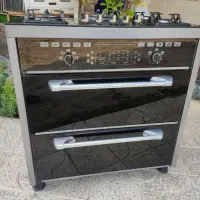اجاق گاز استیل سه کشو دار
