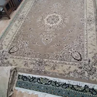 فرش جفت ۹ متری کرم