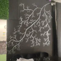 اجرای طرح کاغذ دیواری بارنگ