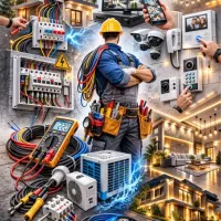 برقکاری حرفه ای 24ساعته(صفر تا صد)تمام نقاط قزوین